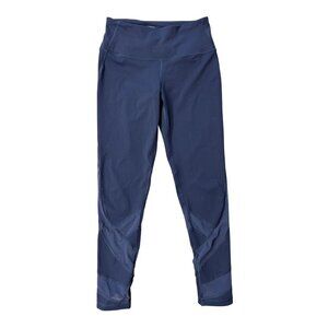 Victoria Sport Gray Mesh Inset Leggings Size S | Excellent Condition